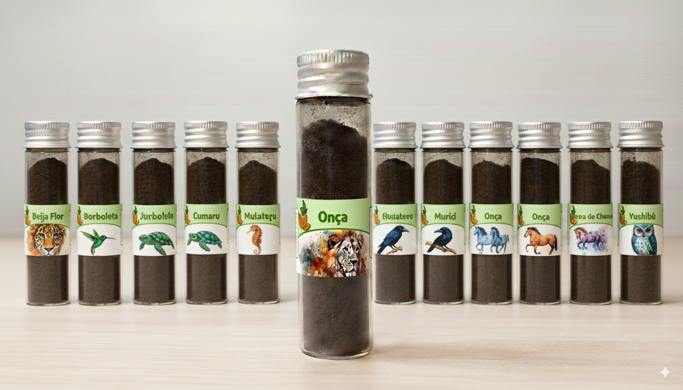 Ilustración tribal amazónica para la categoría Rapé — Rapé Sagrado