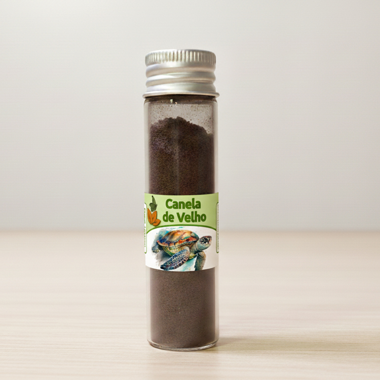 Rapé Canela-de-Velho — Nukini, frasco 10g y 5g